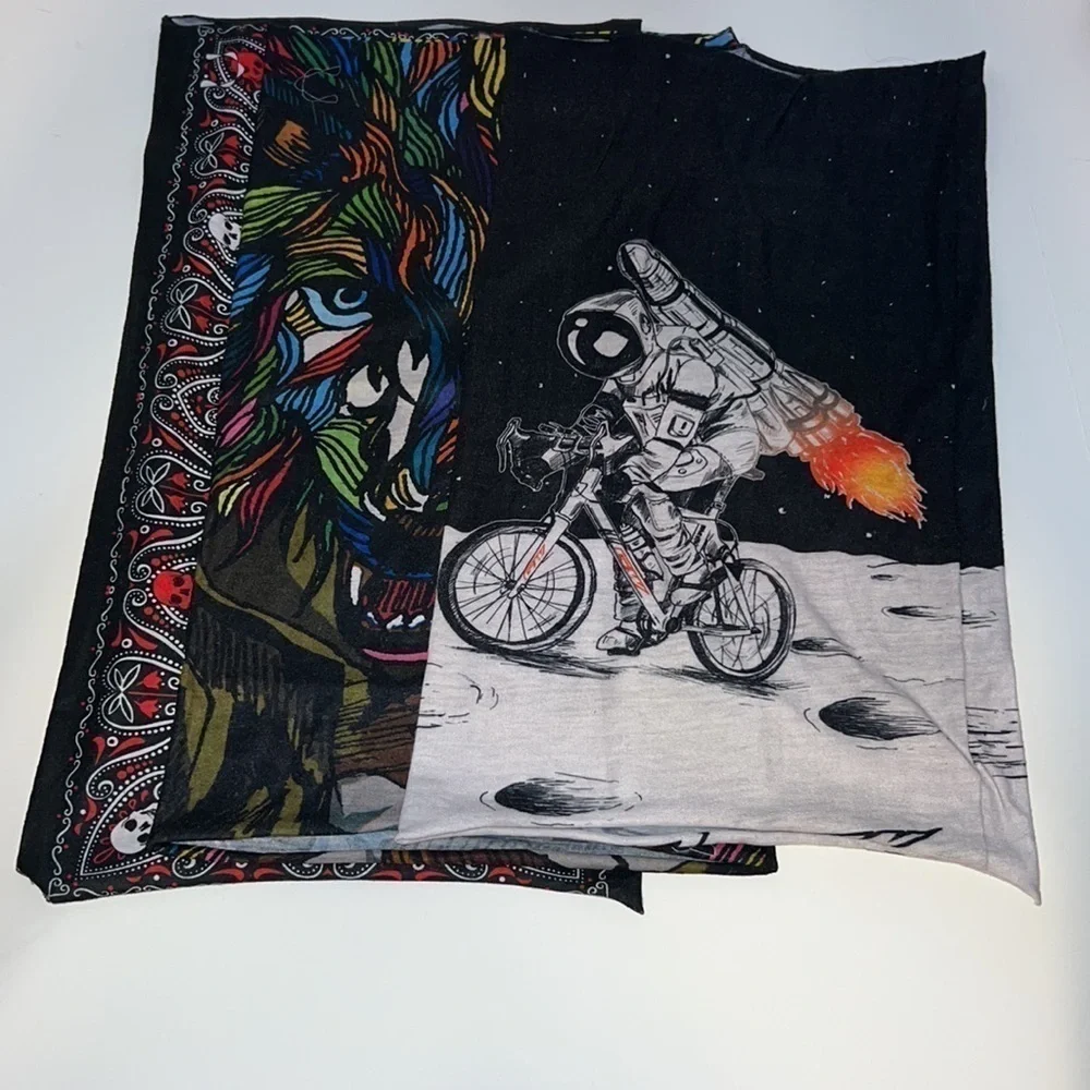 Biker Bundle Of Headbands Face Cover O/S